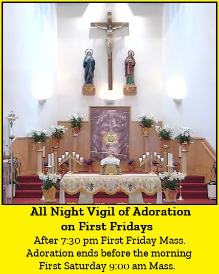 all night vigil of adoration